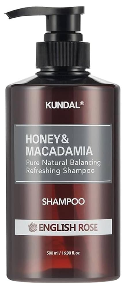 Shampoo Kundal Honey Macadamia English Rose - 500mL