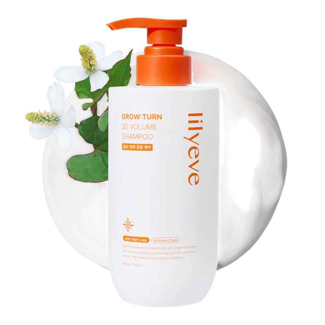 Shampoo Lilyeve Grow Turn Exome 3D Volume 500ml