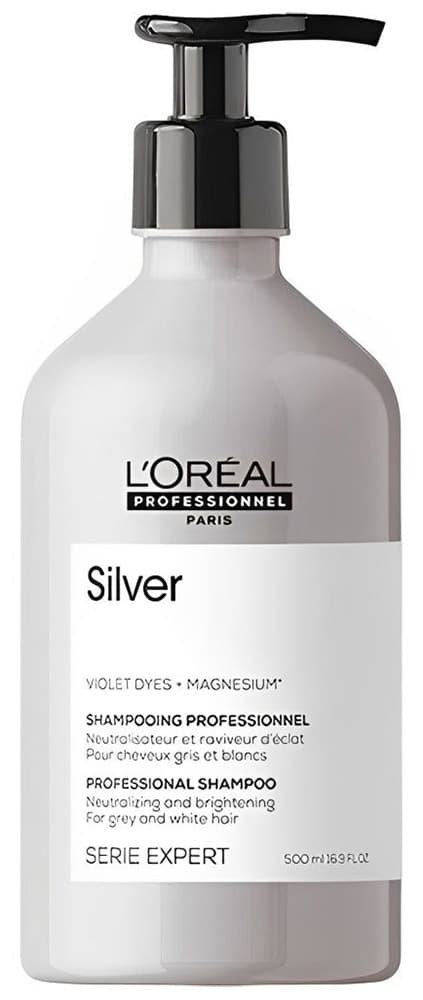 Shampoo L'Oréal Silver Violet Dyes+Magnesium - 500mL