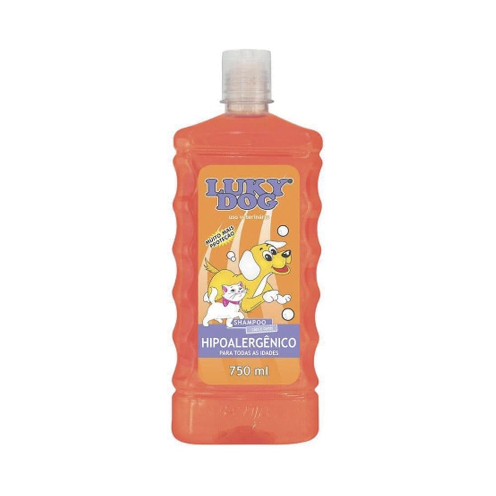 Shampoo Luky Dog Hipoalergênico