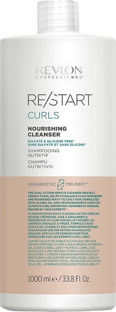 Shampoo Revlon Re/Start Curls Nourishing Cleanser - 1L