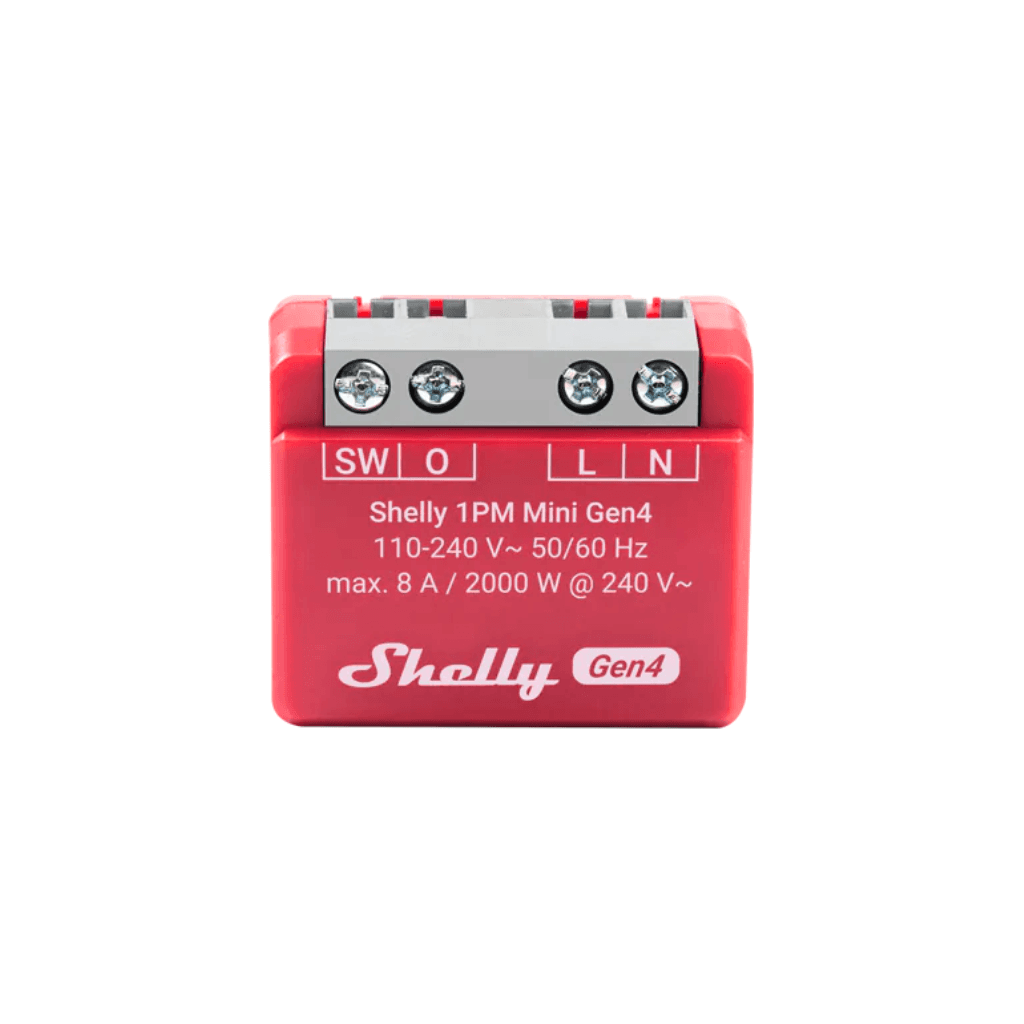 Interruptor Smart Shelly 1PM Mini Gen4 8A 110-240V