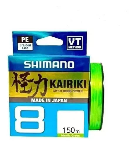 Shimano Linea Kaikiri 8 10LB 150M Verde Verde