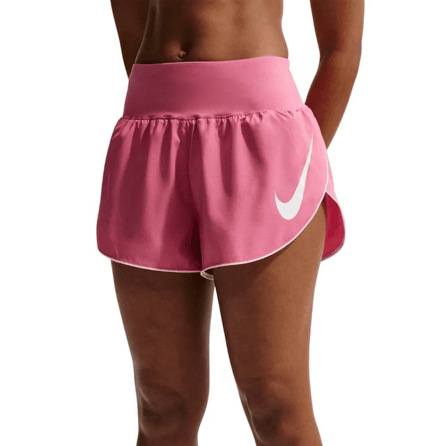 Short Nike Tempo Flow Smoosh Rosa Feminino M