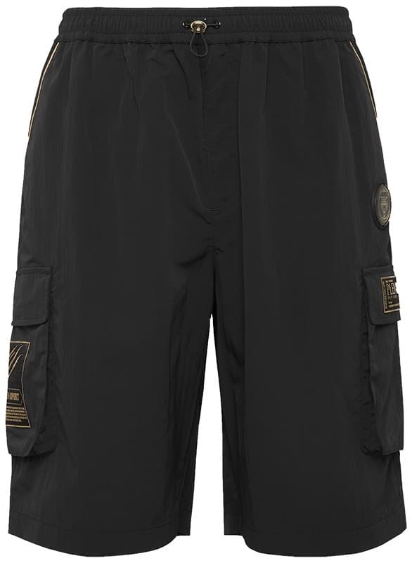 Short Philipp Plein Sport Cargo Laminated Masculino