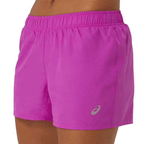 Shorts Deportivo Asics Femenino Running Silver-4IN-S