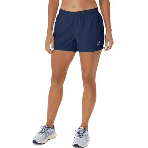 Shorts de Corrida Asics Feminino Silver-4in-S