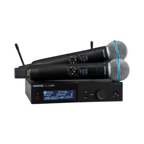 Microfone Shure SLXD24D+/BETA58 G57 (Duplo)