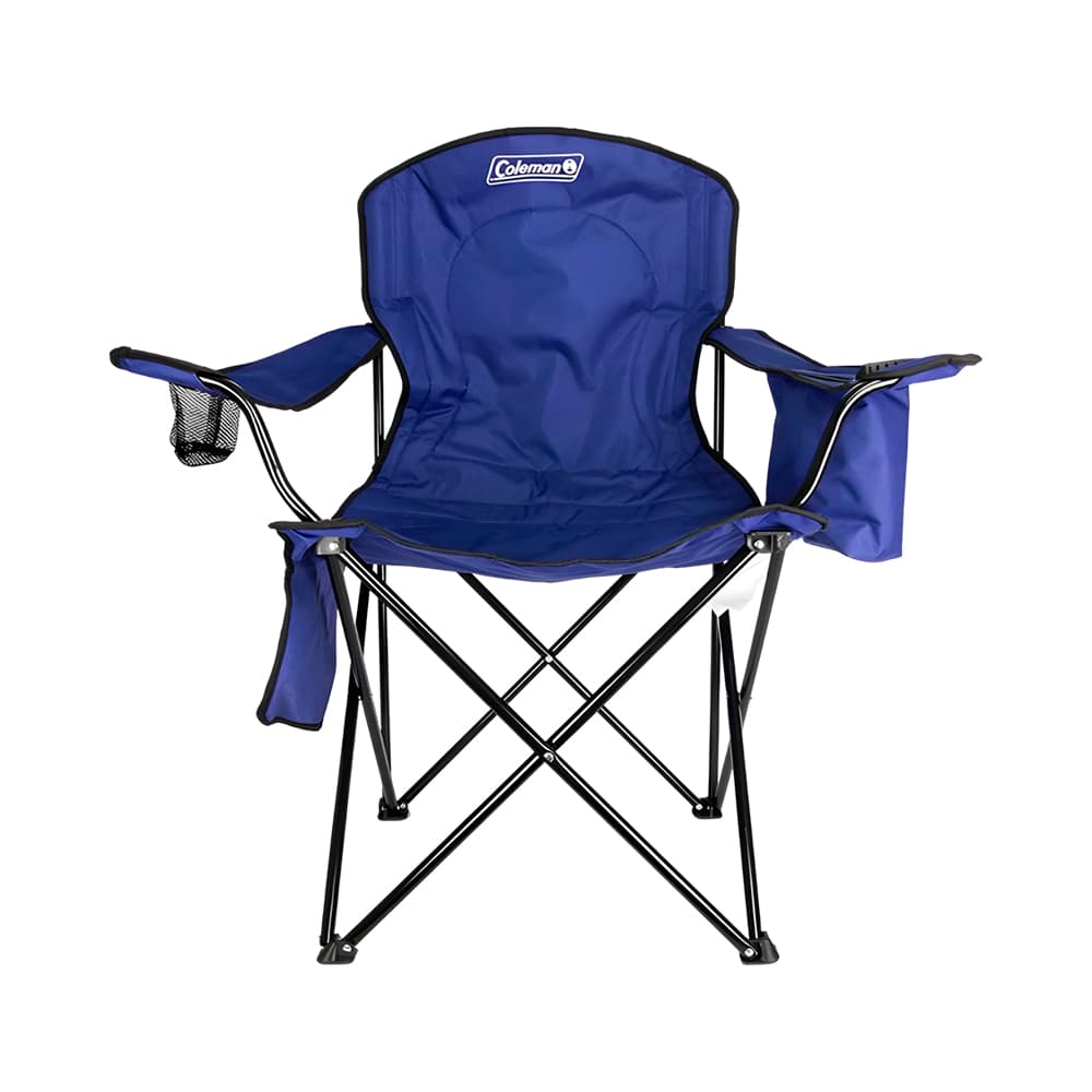 Cadeira de Camping Coleman Cooler Quad Azul
