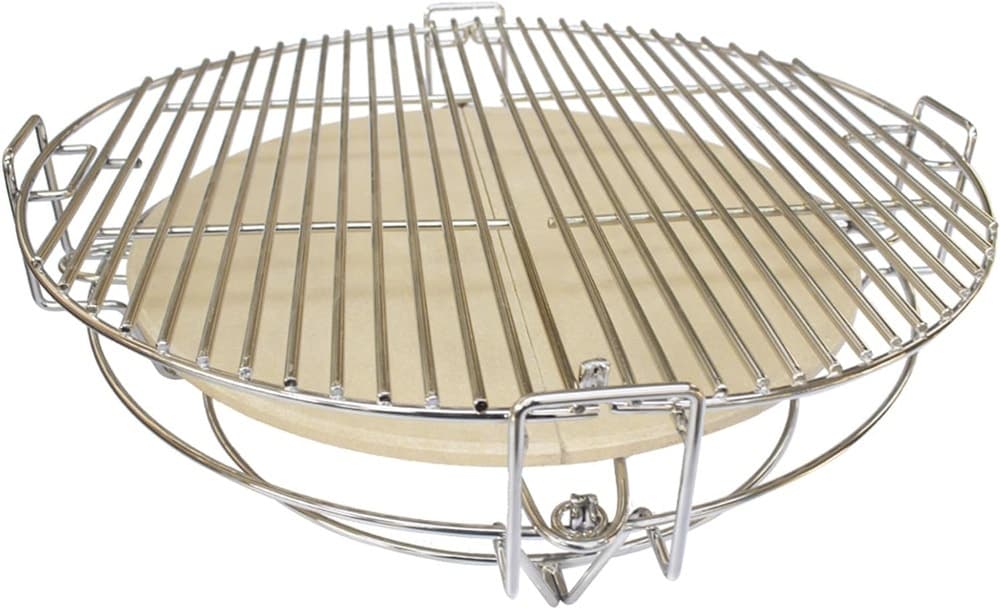 Sistema de Cozimento Divide & Conquer para Churrasqueira Kamado 48x48x16