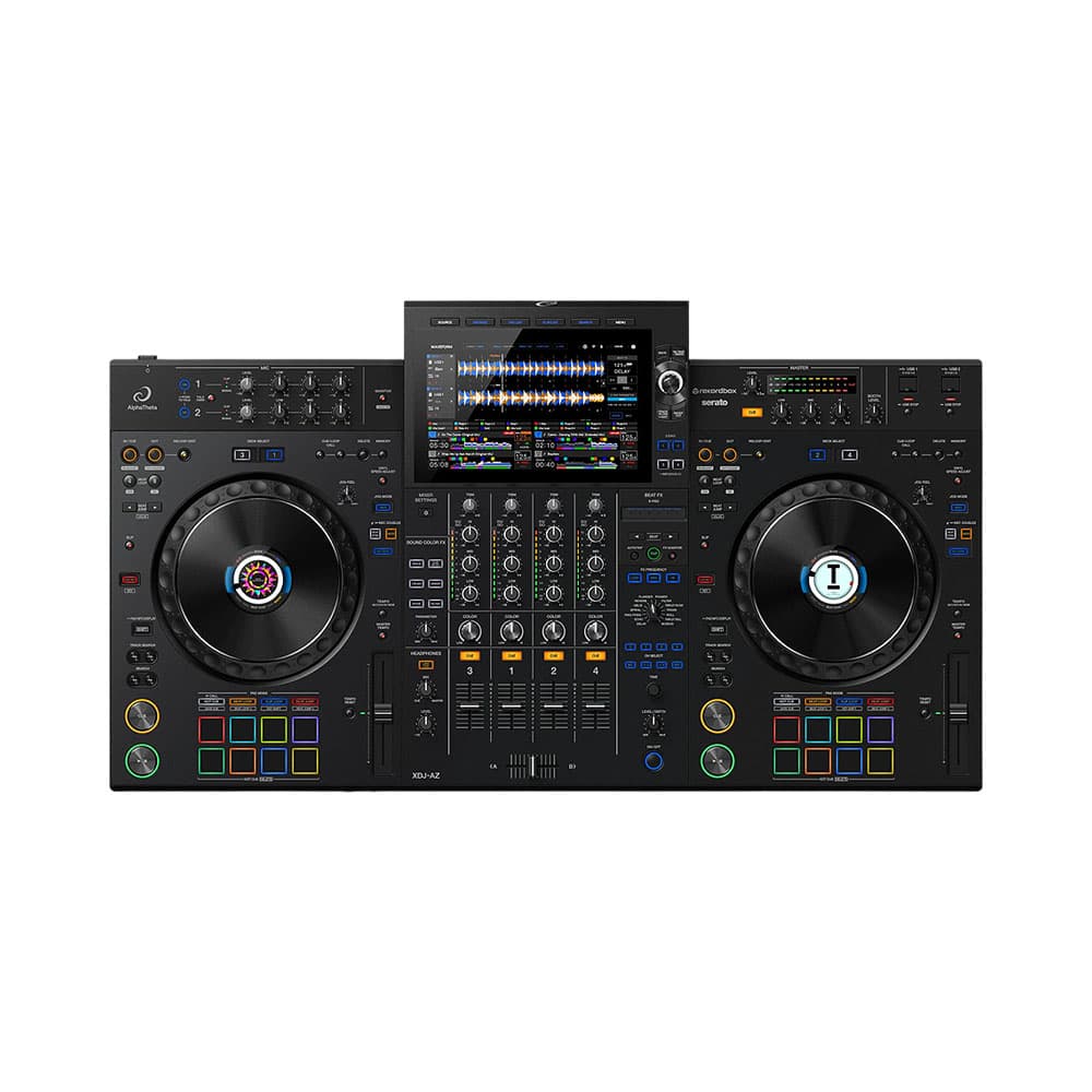 Sistema de DJ Profissional Alphatheta Xdj-Az Preto