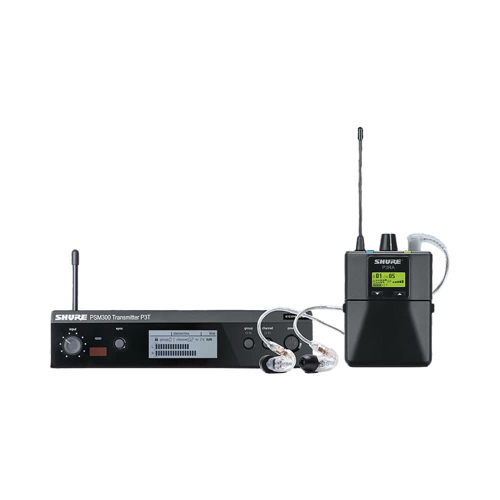 Sistema de Monitoramento Pessoal Sem Fio Shure Psm300 P3TRA215CL-G20