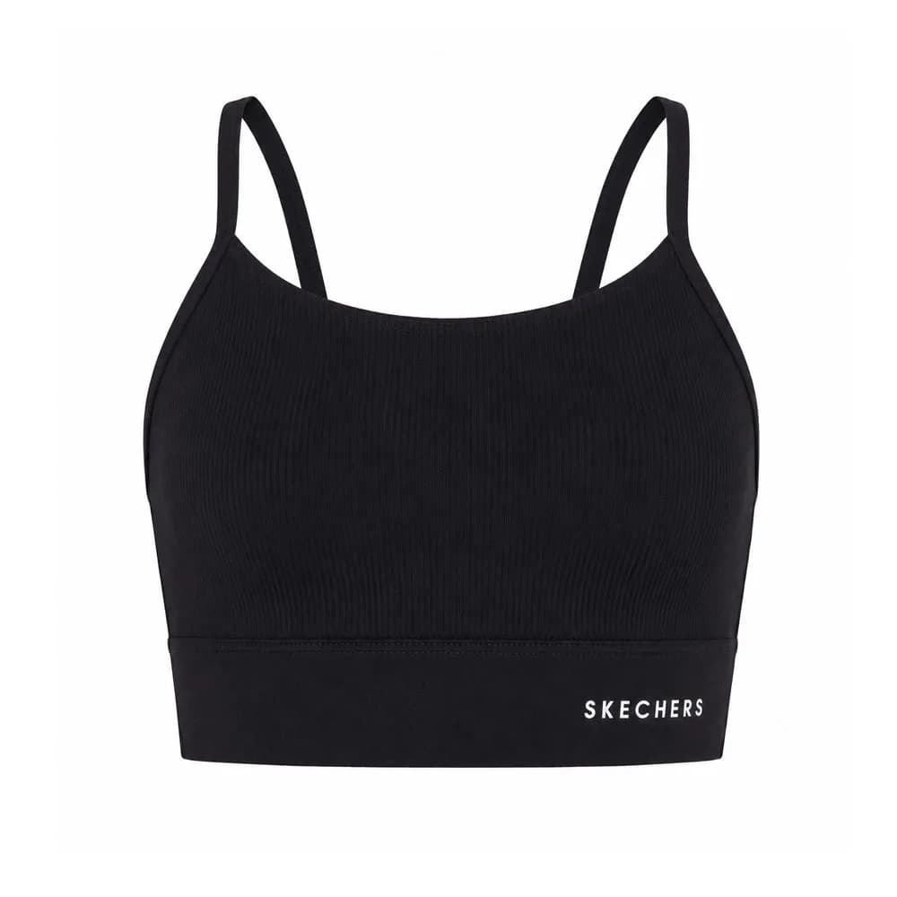 Top Feminino Skechers Awb039-Blk Tamanho Xs Preto