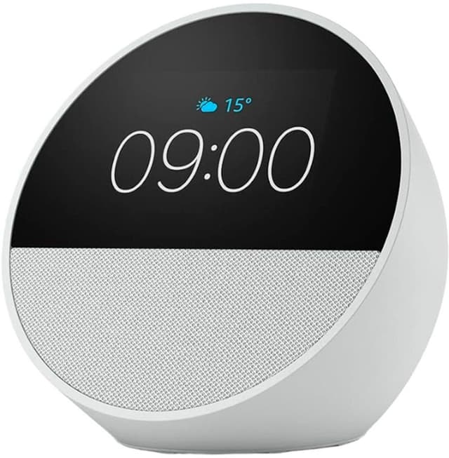 Smart Speaker Amazon Echo Spot com Relógio - Branco