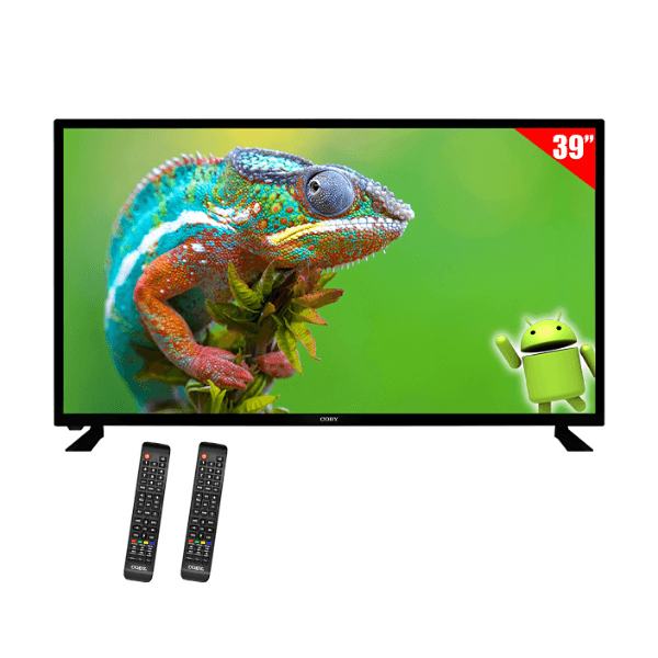 Smart TV LED 39" Coby Cy3359-39SMS-Br HD Android Wi-Fi com Conversor Digital