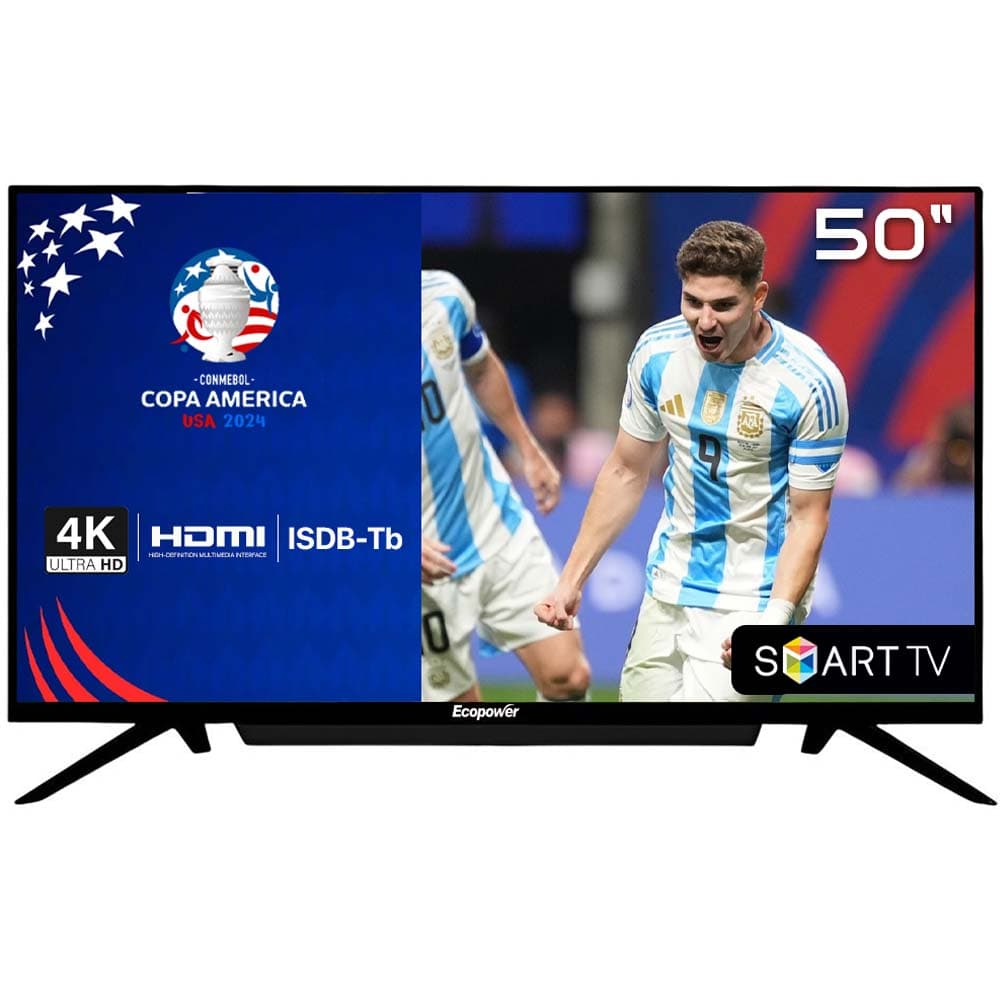 Smart TV LED 50" Ecopower Ep-TV050 4K Ultra HD