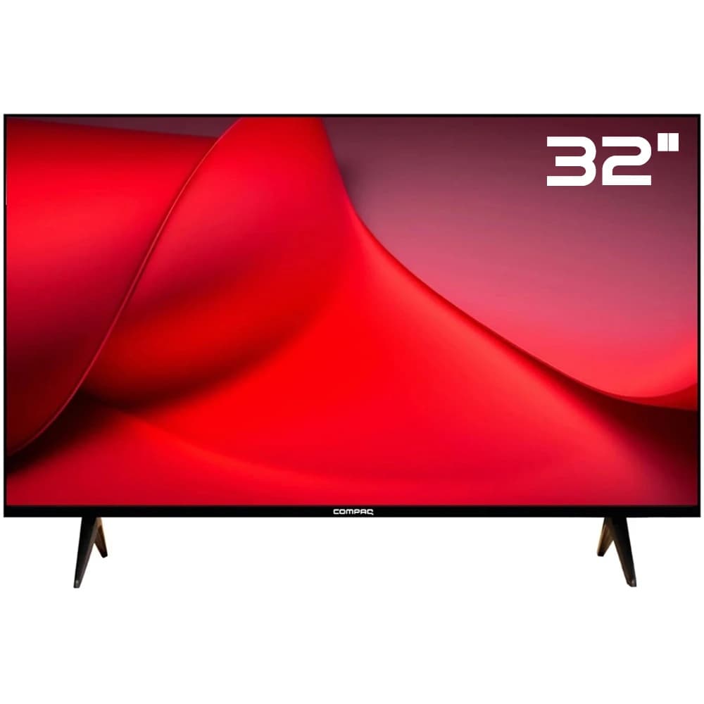 Smart TV LED Compaq 32" Qiu QWL32EHD HD WhaleOS