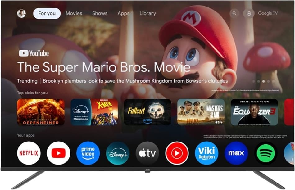 Smart TV LED Jvc 40" Lt-40Kb448 FHD Bluetooth/Wi-Fi/Google TV