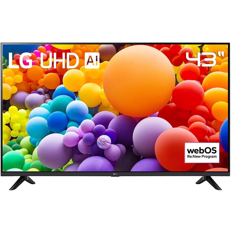 Smart TV LED Lg 43" 43UT7300PSA 4K Ultra HD Ai ThinQ
