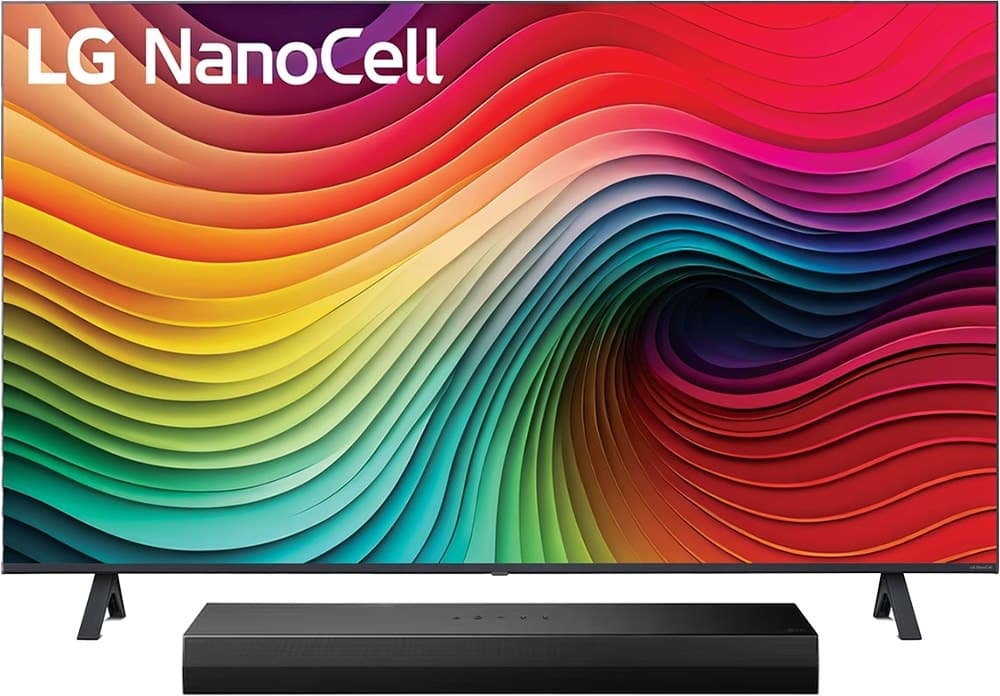 Smart TV LED Lg 50" NanoCell 4K UHD 50NANO80TSA + Soundbar Lg S20A 50W