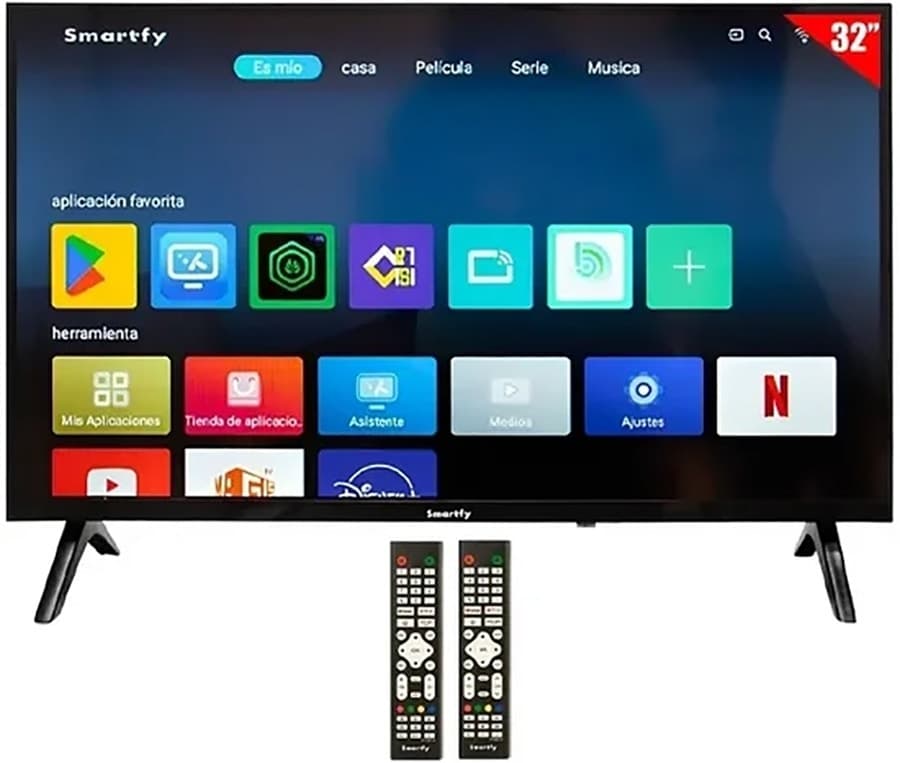 Smart TV LED Smartfy 32" Stv32 HD/WiFi/HDMI/Android