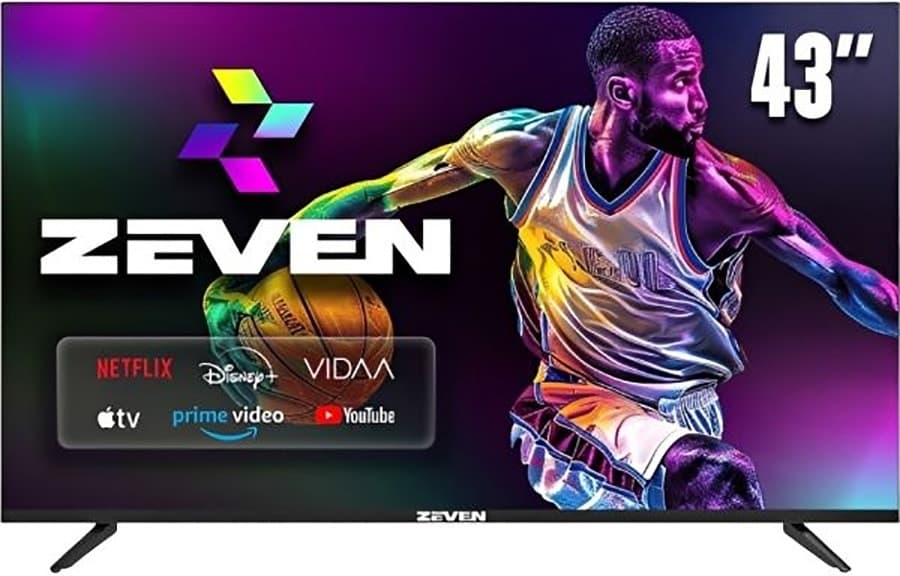 Smart TV LED Zeven 43" Z43VA FHD HDMI/WiFi/VIDAA