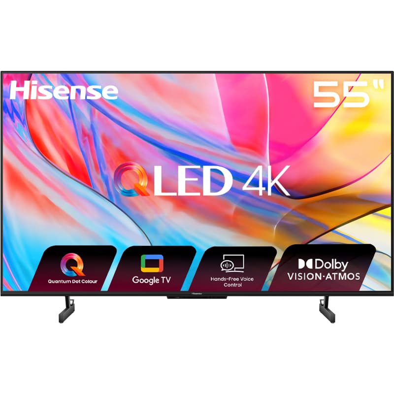 Smart TV Hisense 55" 55A7K QLED 4K Ultra HD