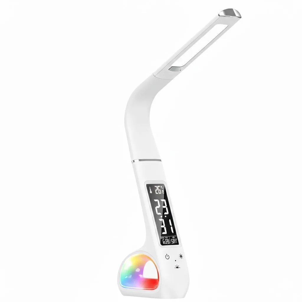Iluminação Smart Vision Lampara De Mesa S2311 7W Recarregável RGB White