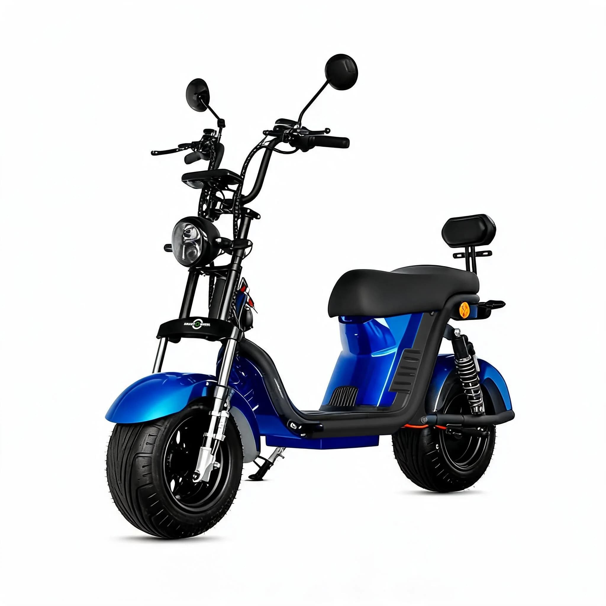 Scooter Elétrico Smart Wheel X12 Azul Marinho 1000W 60V 20Ah