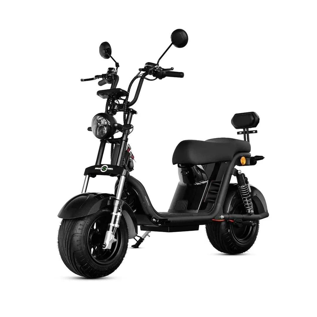 Scooter Elétrico Smart Wheel X12 Preto Fosco