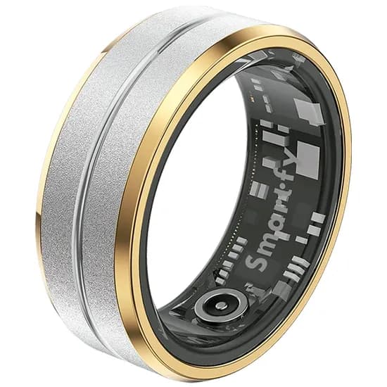 Smartfy Anillo Inteligente SMR01BGL IP68 9" Plata/dorado