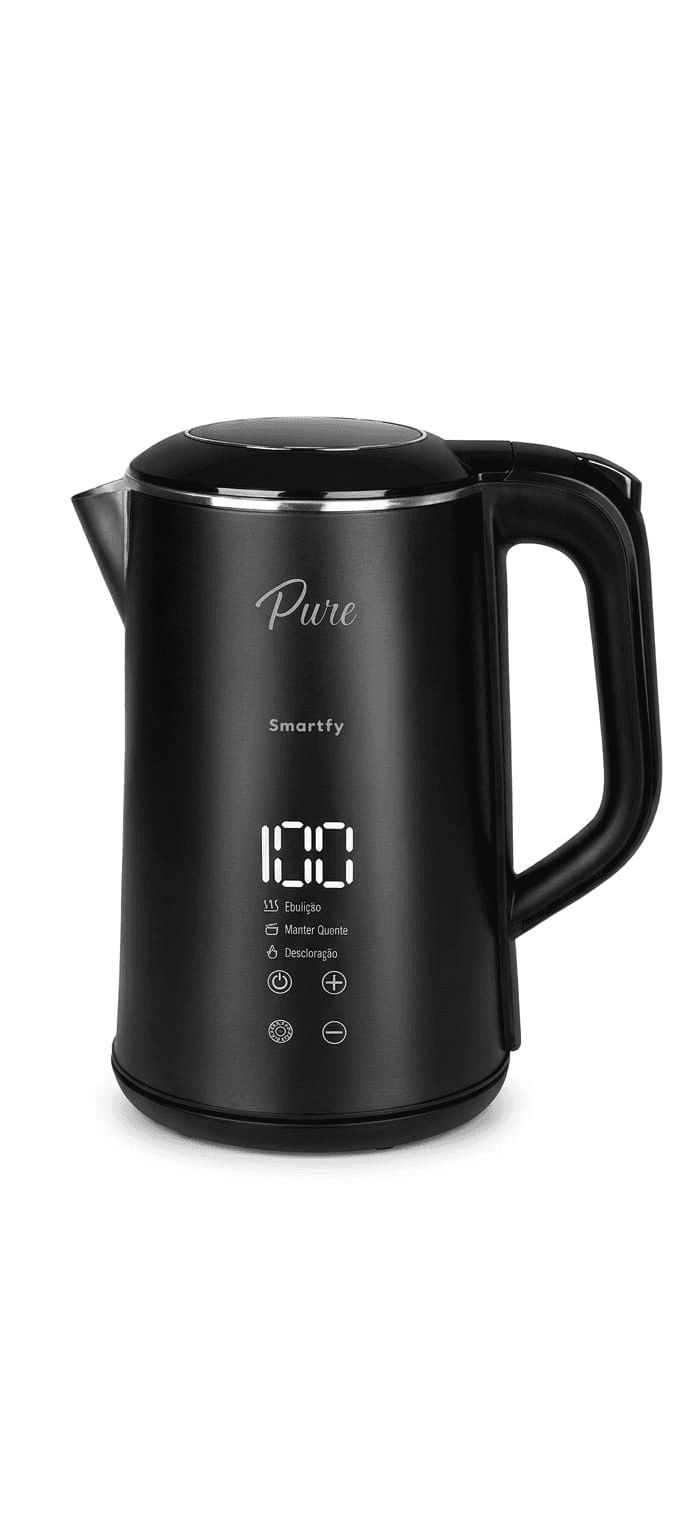 Cozedor Elétrico Smartfy JE03B 1.6L 1000W 110V 60Hz Inox