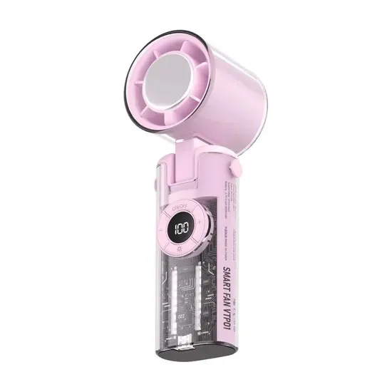Ventilador Smartfy VTP01V Recargable Lila