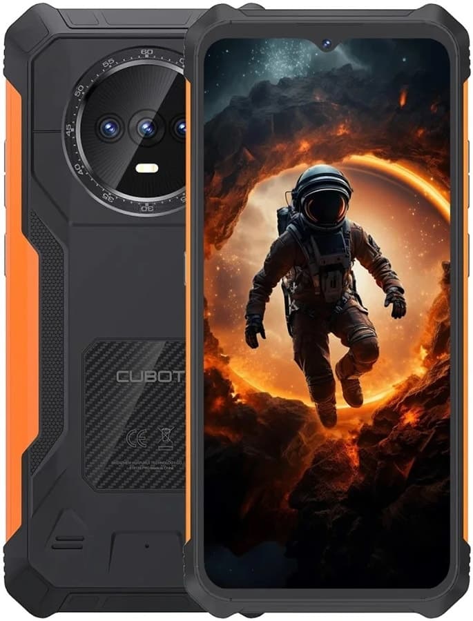 Celular Cubot Kingkong Es LTE Dual Sim 6.56" 6GB/128GB Preto/Laranja