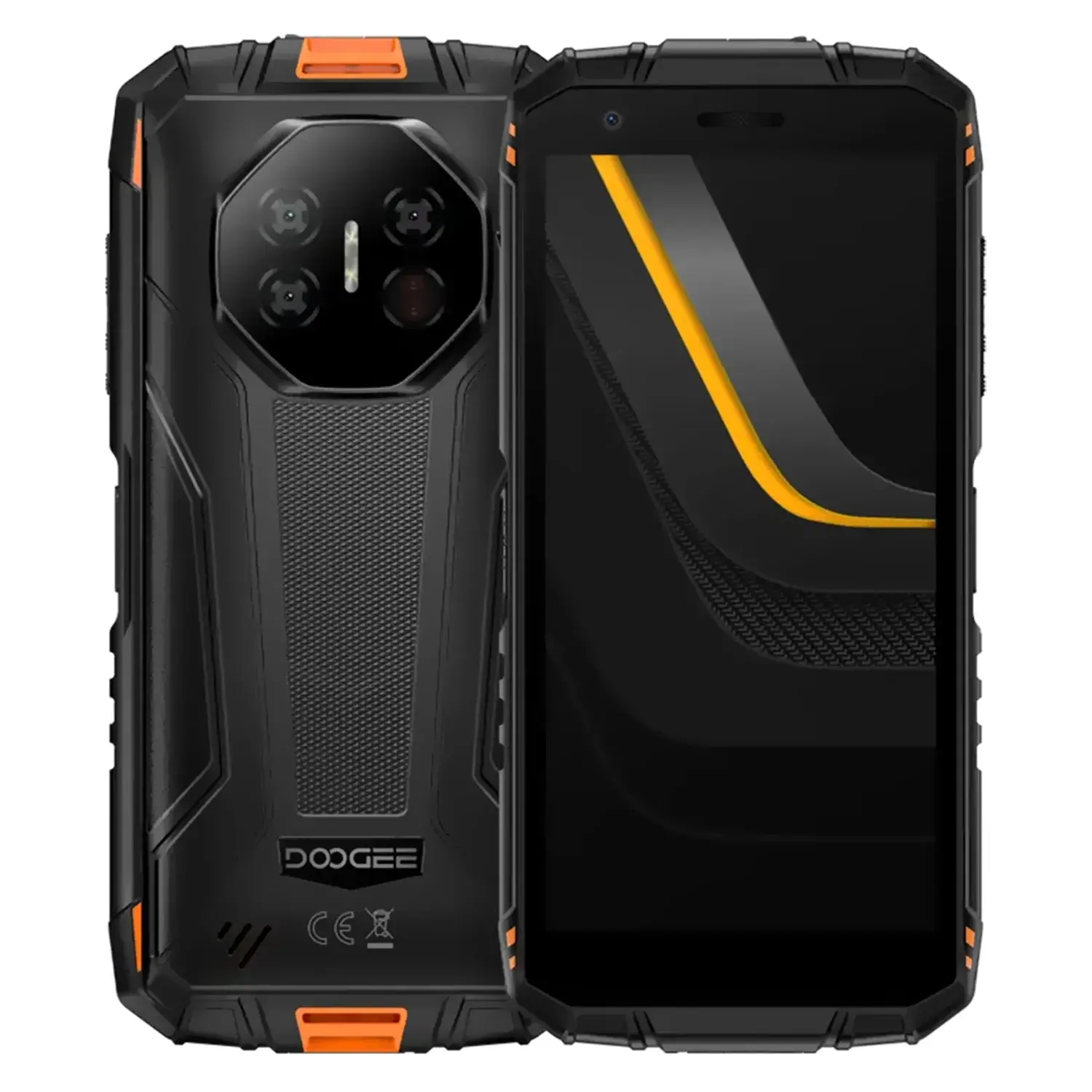 Celular Doogee Fire 3 Ultra Dual Sim 256GB 6GB RAM Tela 5.5" Laranja