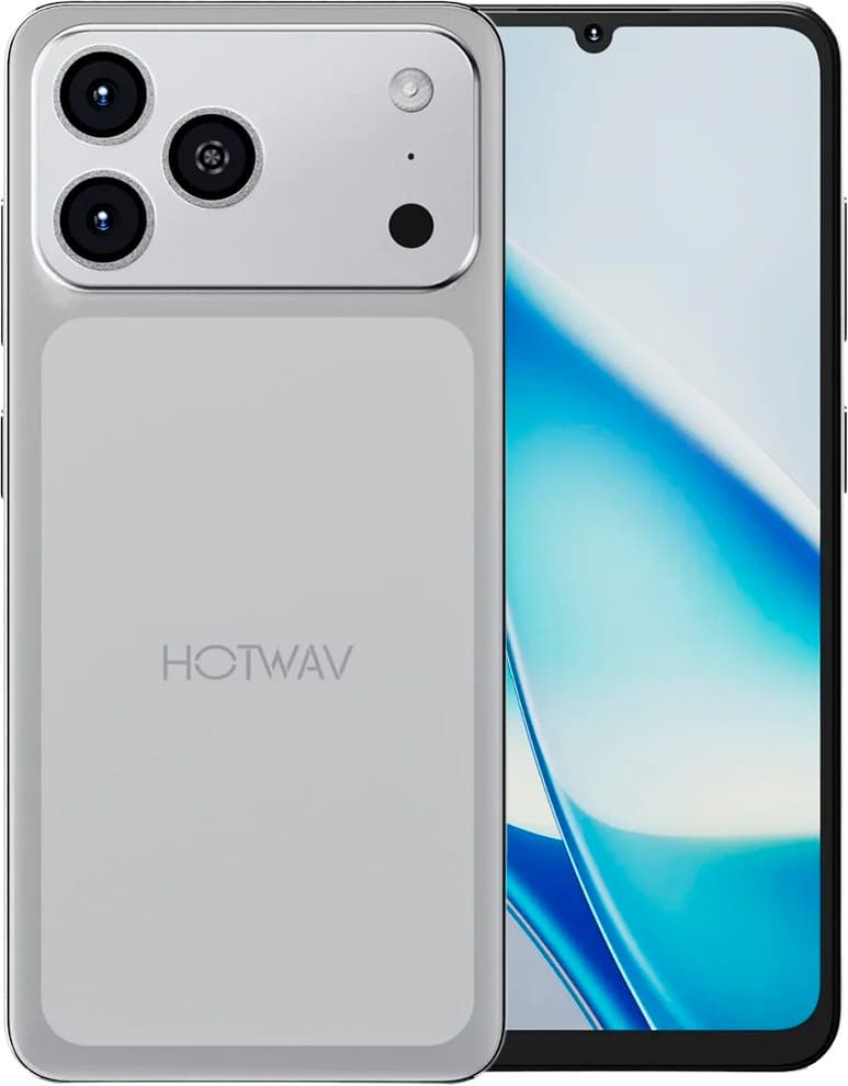 Celular Hotwav A17 Pro Max LTE Dual Sim 6.75" 4GB/256GB Prateado