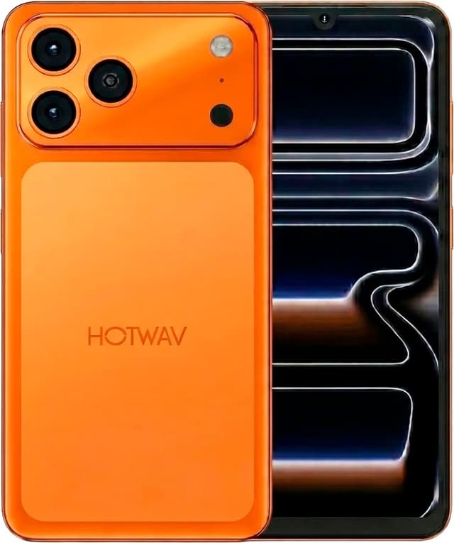 Celular Hotwav A17 Pro Max LTE Dual Sim 6.75" 4GB/256GB Laranja