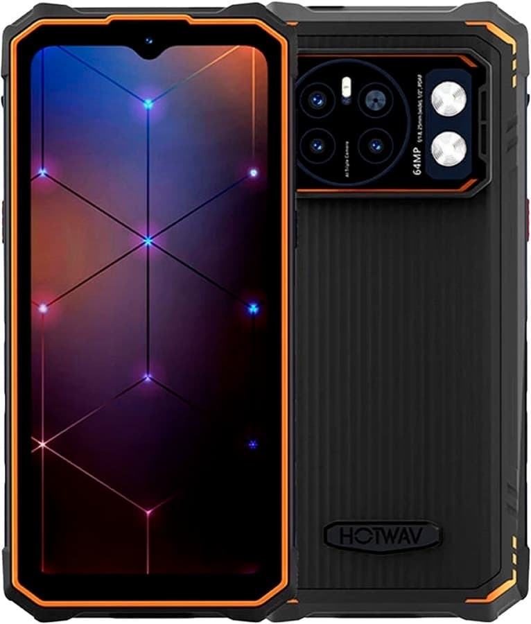 Celular Hotwav Cyber 13 LTE Dual Sim 6.6" 8/128GB Laranja
