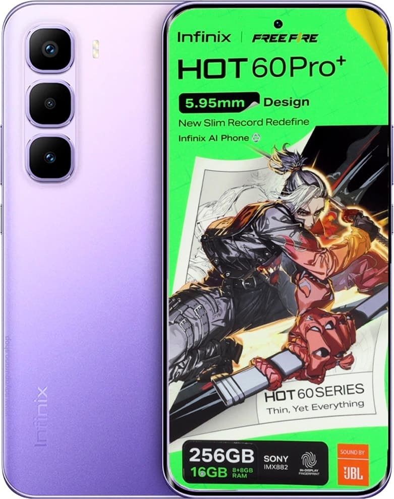 Celular Infinix Hot 60 Pro+ LTE Dual Sim 6.78" 8GB Expansível/256GB Violeta