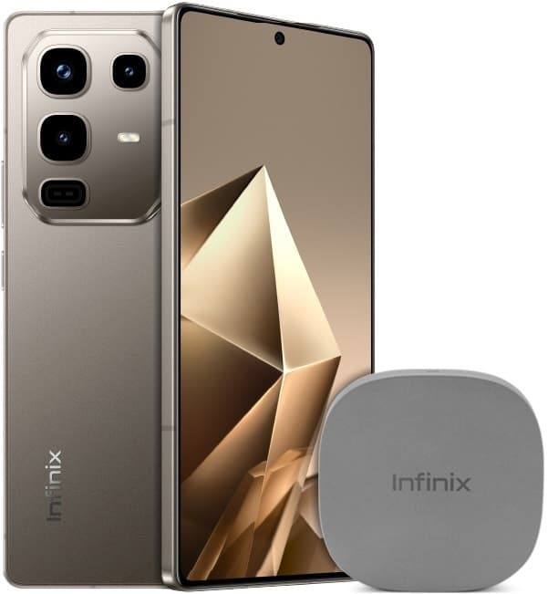 Celular Infinix Note 50 Pro Dual Sim 6.78" 8GB/256GB Cinza Titânio + Carregador 30W