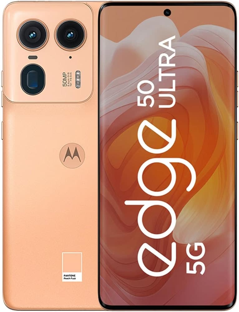 Celular Motorola Edge 50 Ultra Xt2401-1 Dual Sim 5G 6.7" 12GB/512GB Peach Fuzz