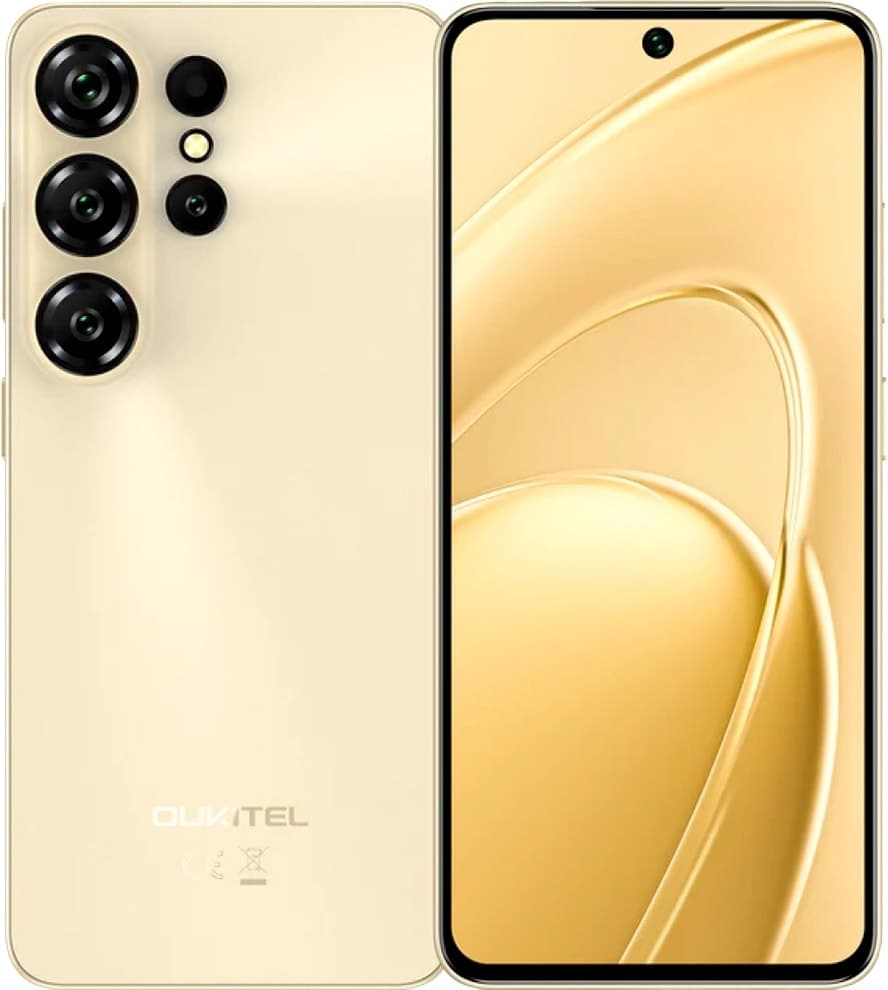 Celular Oukitel C26 LTE Dual Sim 6.63" 6GB/128GB Dourado