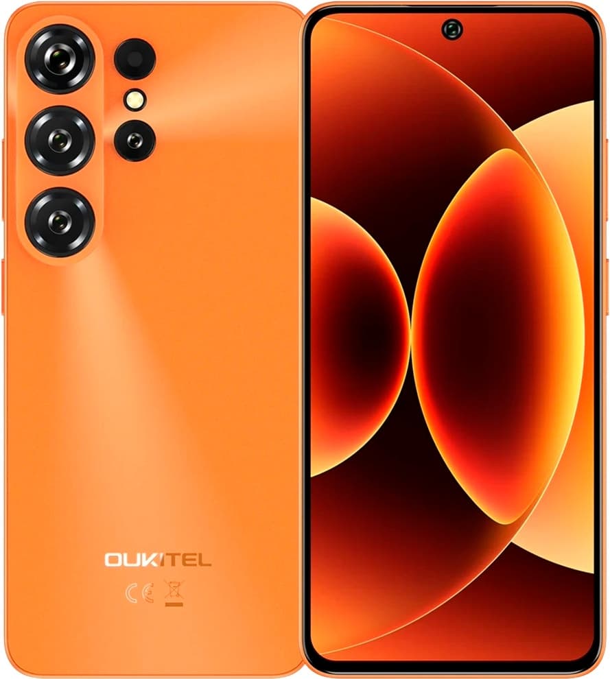 Celular Oukitel C26 LTE Dual Sim 6.63" 6GB/128GB Laranja
