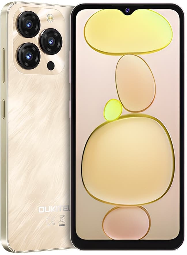 Celular Oukitel C3 LTE Dual Sim 6.52" 4GB/256GB Dourado