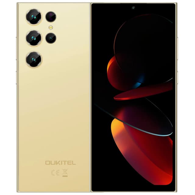Celular Oukitel C61 Dual Sim LTE 4GB+128GB 6.88″ - Dourado