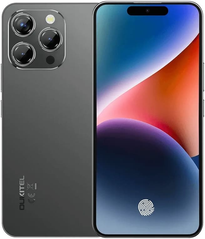 Celular Oukitel P1 Dual Sim 6.7" 8GB/256GB Preto