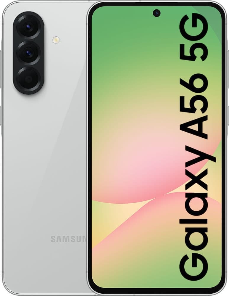 Celular Samsung Galaxy A56 5G A556E Dual Sim 6.7" 12GB/256GB Cinza Claro