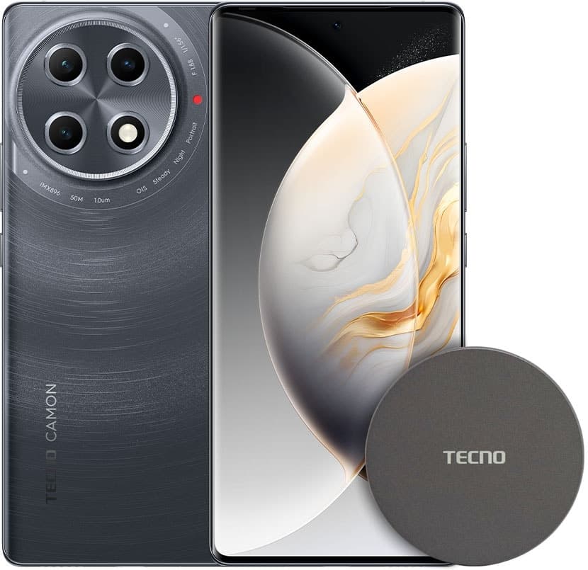 Smartphone Tecno Camon 30S Pro LTE DS 6.78" 8GB/256GB Grey + MagBase 15W