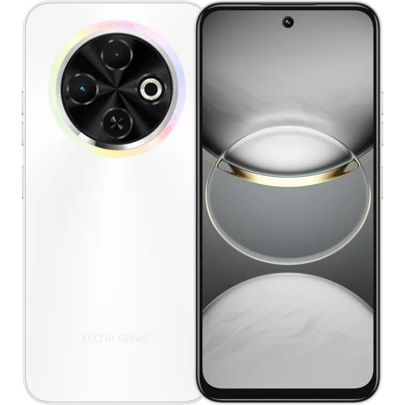 Celular Tecno Spark 30C Kl5 Ds LTE 6.67" 8/256GB Branco