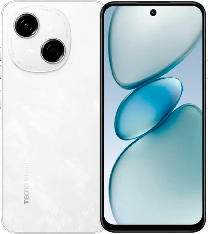 Celular Tecno Spark Go 1S Dual Sim LTE 6.67" 3GB expansível/64GB Glittery White